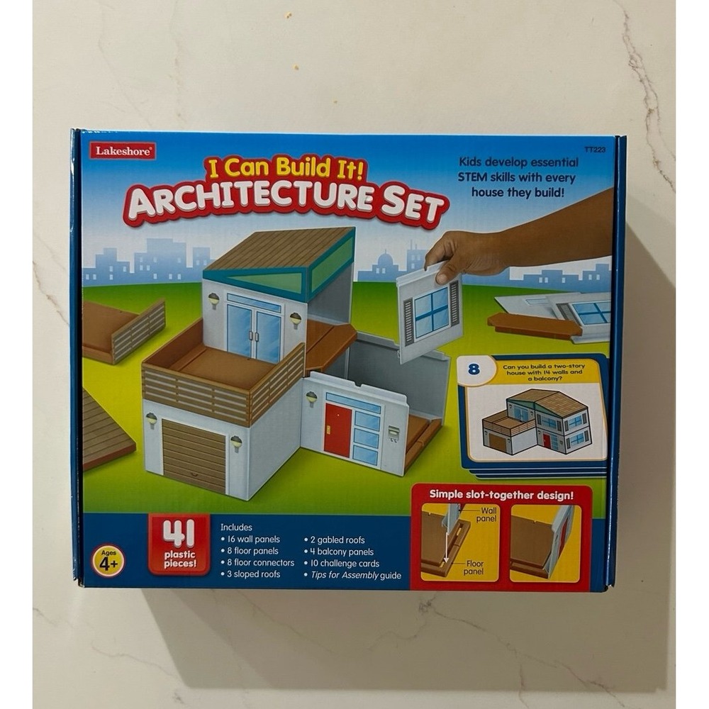 Lakeshore I Can Build It Architecture Set Age 4+